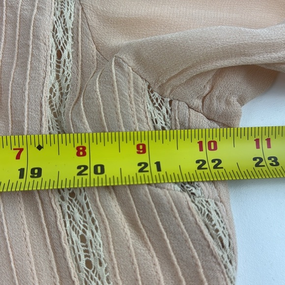 April Cornell Vintage Apricot Long Sleeve Dress - Picture 11 of 13